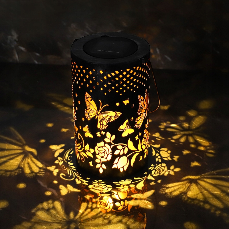 Solárna lampa, 28 cm, 1 ks.
